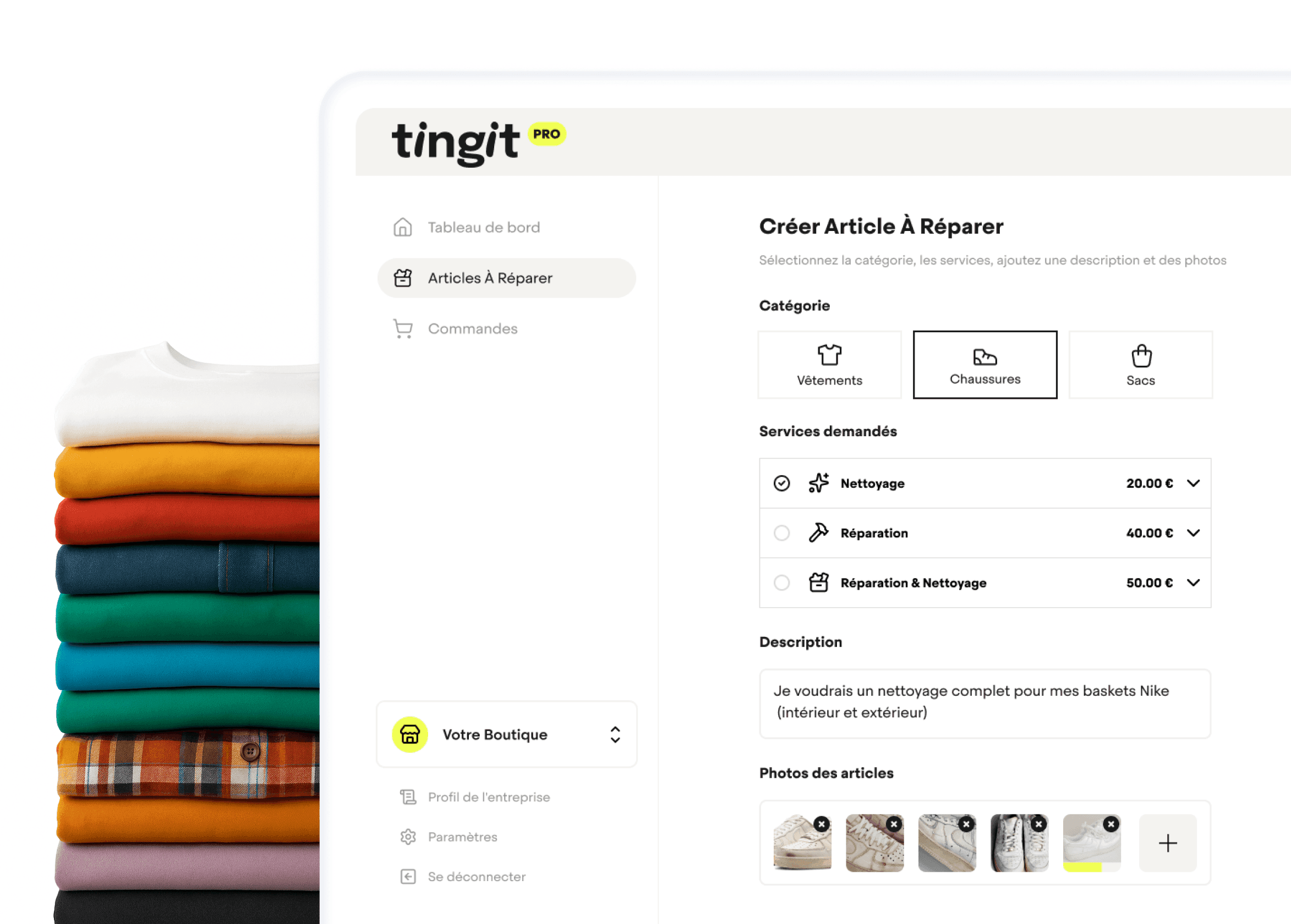 image of tingit-pro site