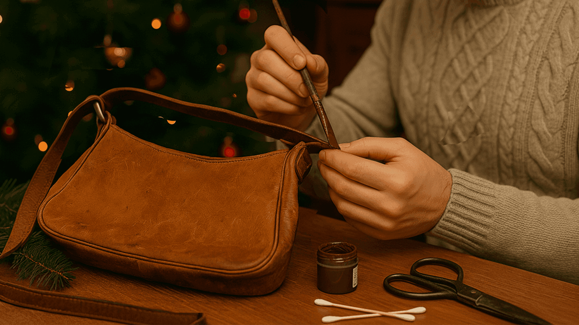 Répare tes tenues de fête plutôt que d’en acheter de nouvelles